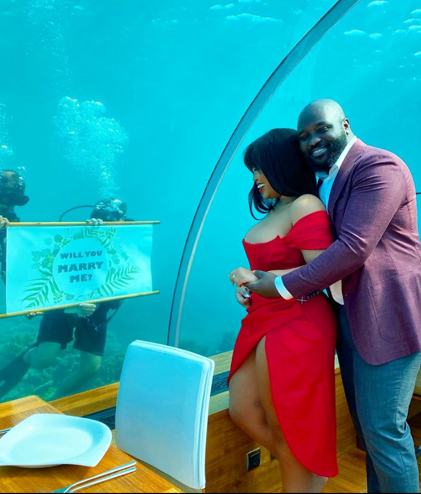 This Couple's Underwater Maldives Proposal Will Make Your Heart Smile