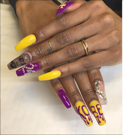 Check Out Beyoncé’s Sentimental Nail Art And More Mamba-Inspired Manicures