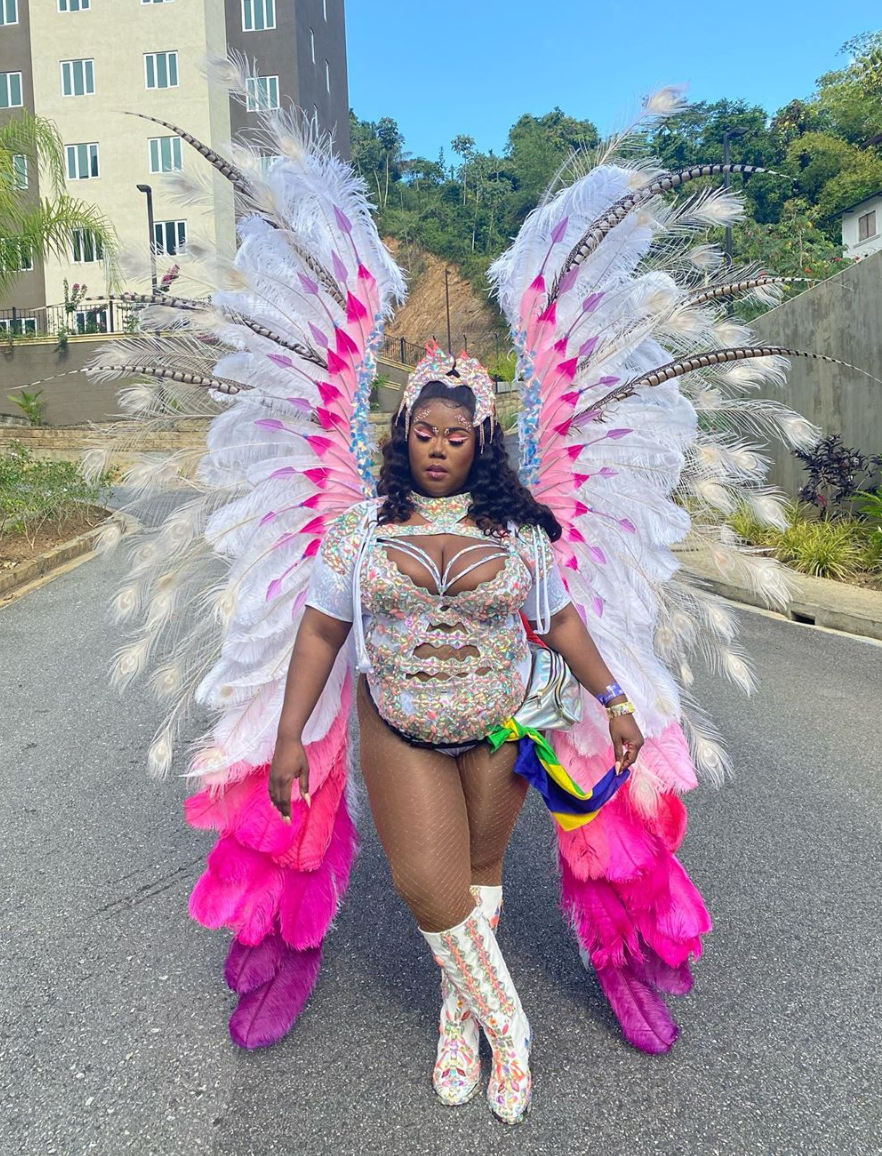 Trinidad Carnival Guide: Carnival Costume Selection - Island Girl