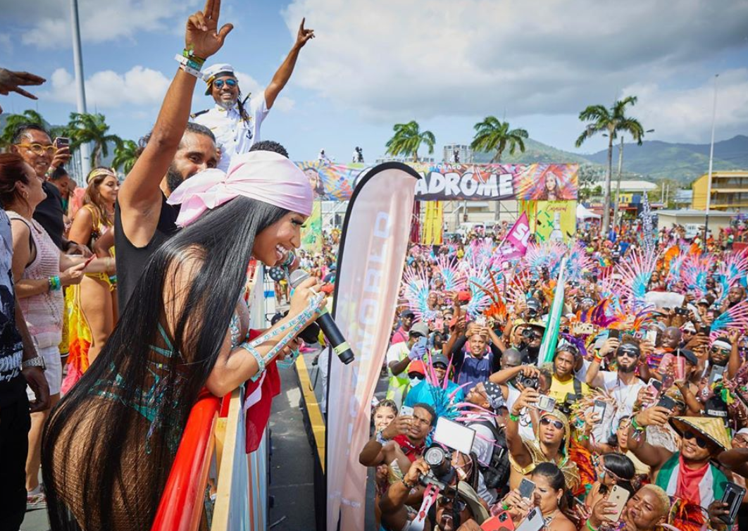 Trini To Di Bone: Nicki Minaj Came To Play and Slay At Trinidad Carnival