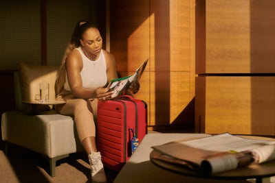 Serena Williams Gets Carried Away With New Travel Collection