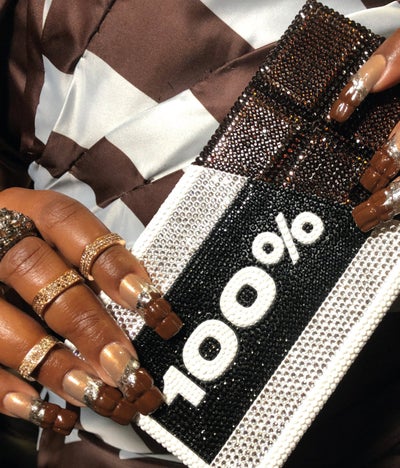 Lizzo’s  Nails Were Dripping In Chocolate At The 2020 BRIT Awards
