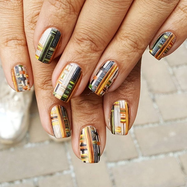 This African PrintInspired Nail Art Captures The Spirit Of The