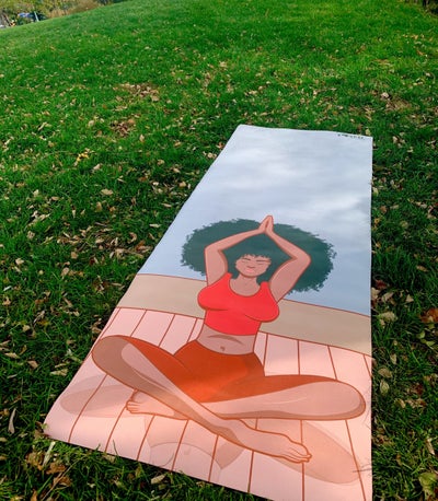 These Sisters Created Unapologetically Black Yoga Mats To Make “Us” Feel Represented
