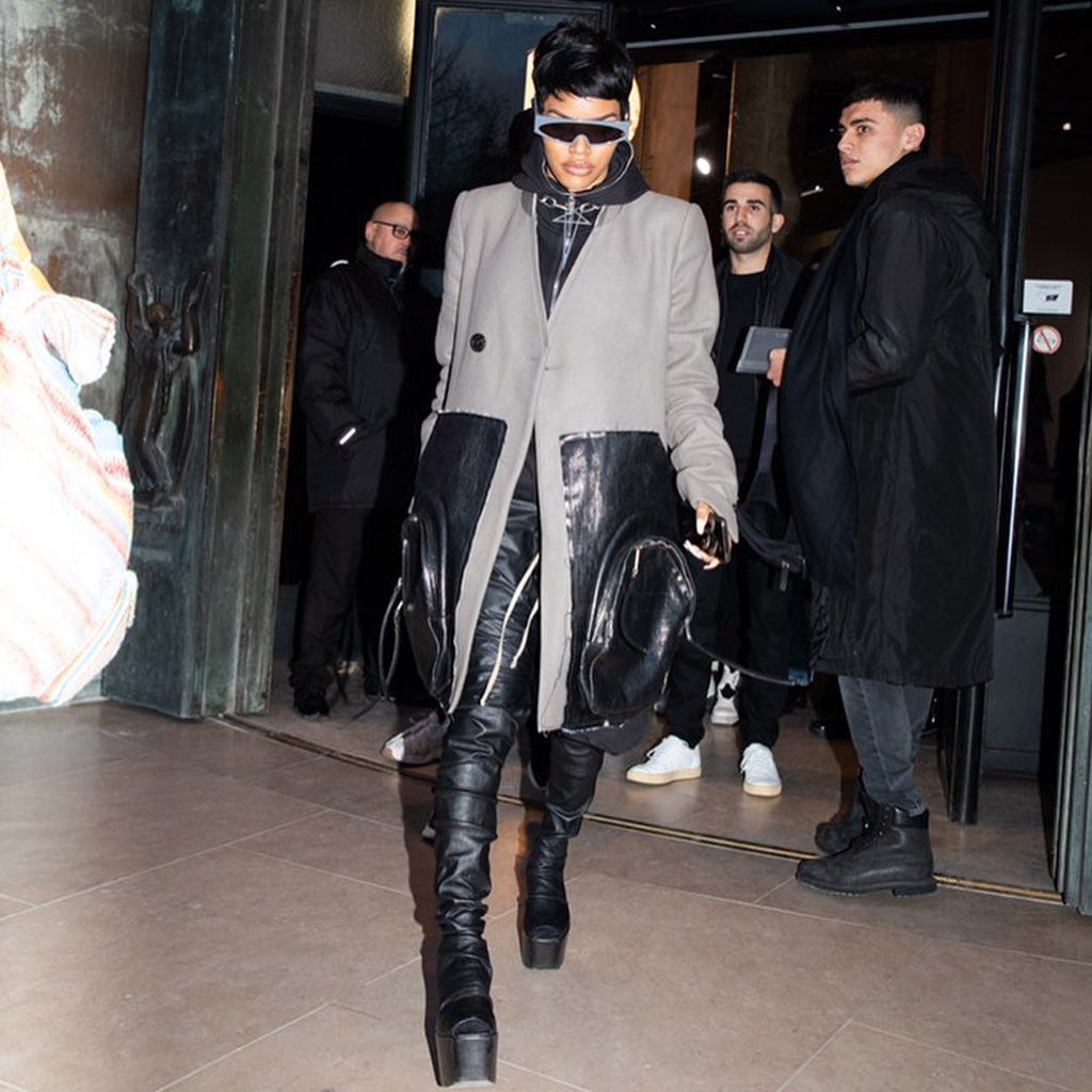 We Cant Get Enough Of Teyana Taylor's Edgy Winter Style