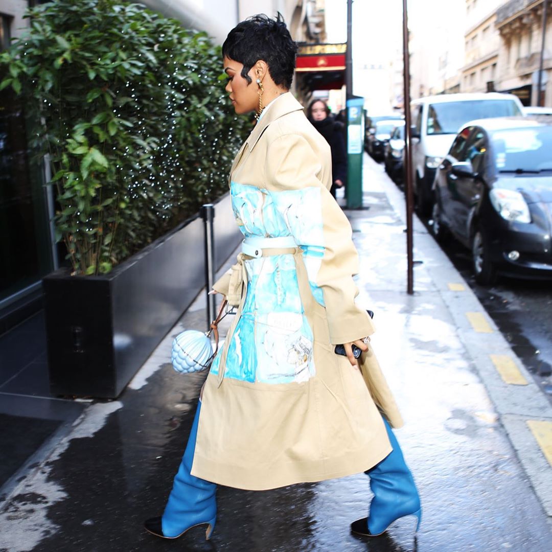We Cant Get Enough Of Teyana Taylor's Edgy Winter Style