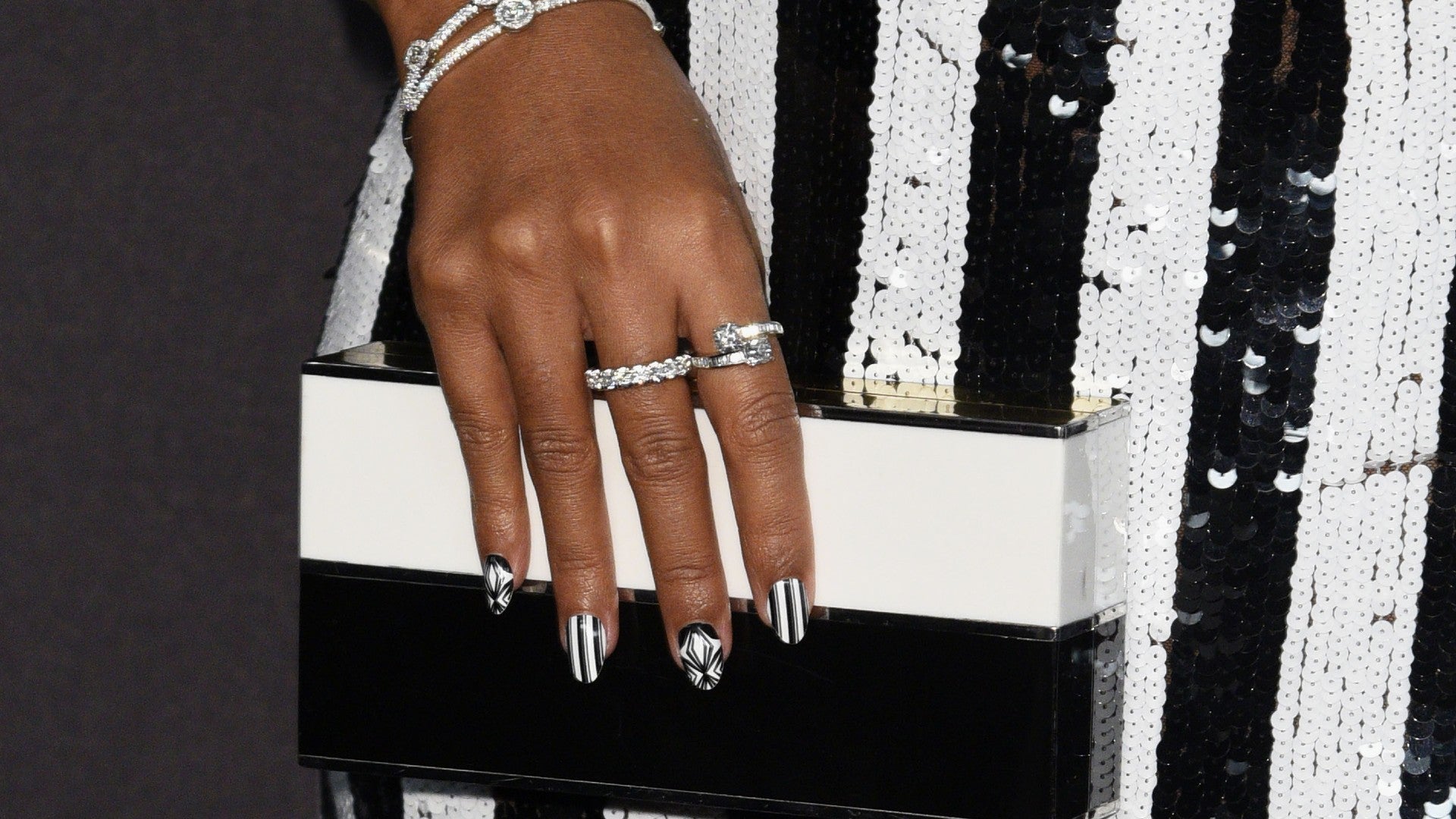 Get Into These Hot Black And White Nail Designs For Spring