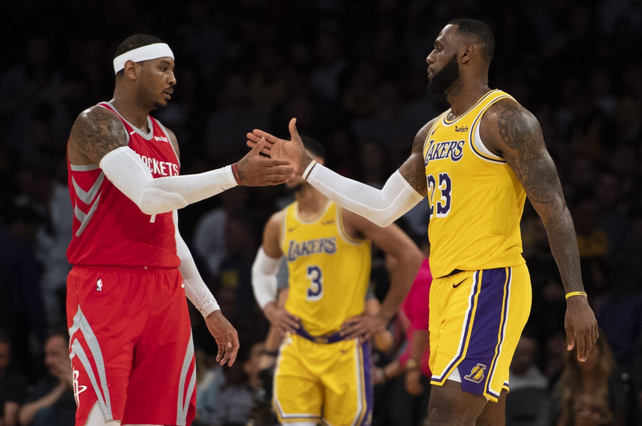 Carmelo Anthony Reveals LeBron James Saved Him From ...