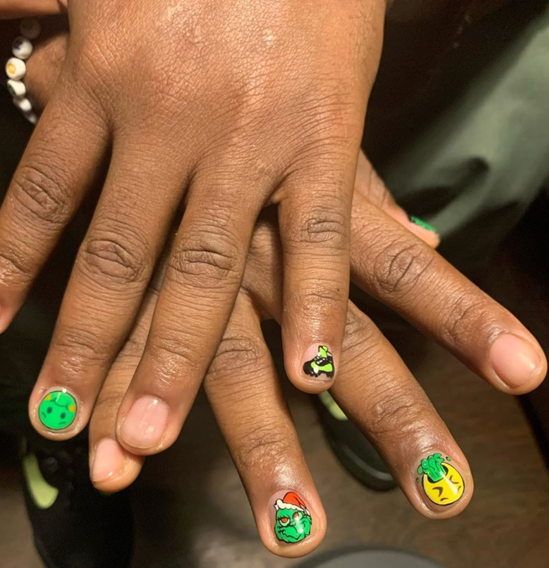 Check Out Trinidad James' Lavish Nail Art And More Celebrity Men With MustSee Manicures Essence