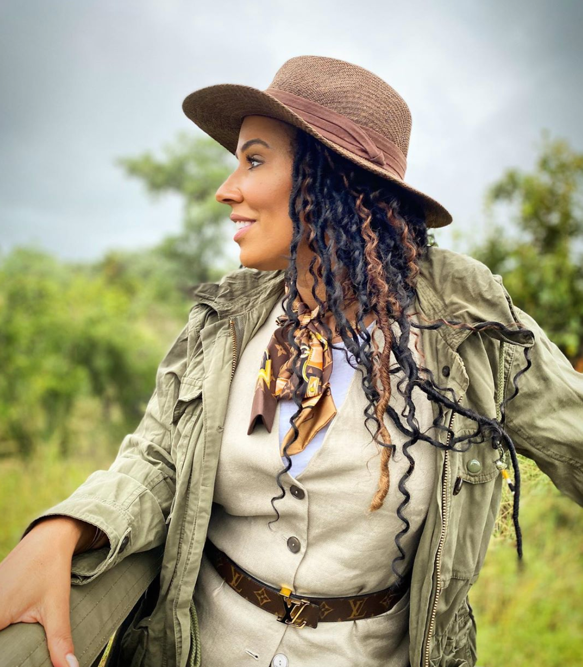 Tanya Sam Walks On The Wild Side In South Africa