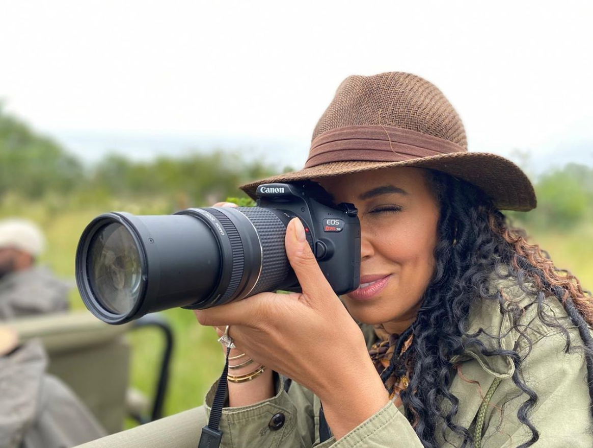 Tanya Sam Walks On The Wild Side In South Africa