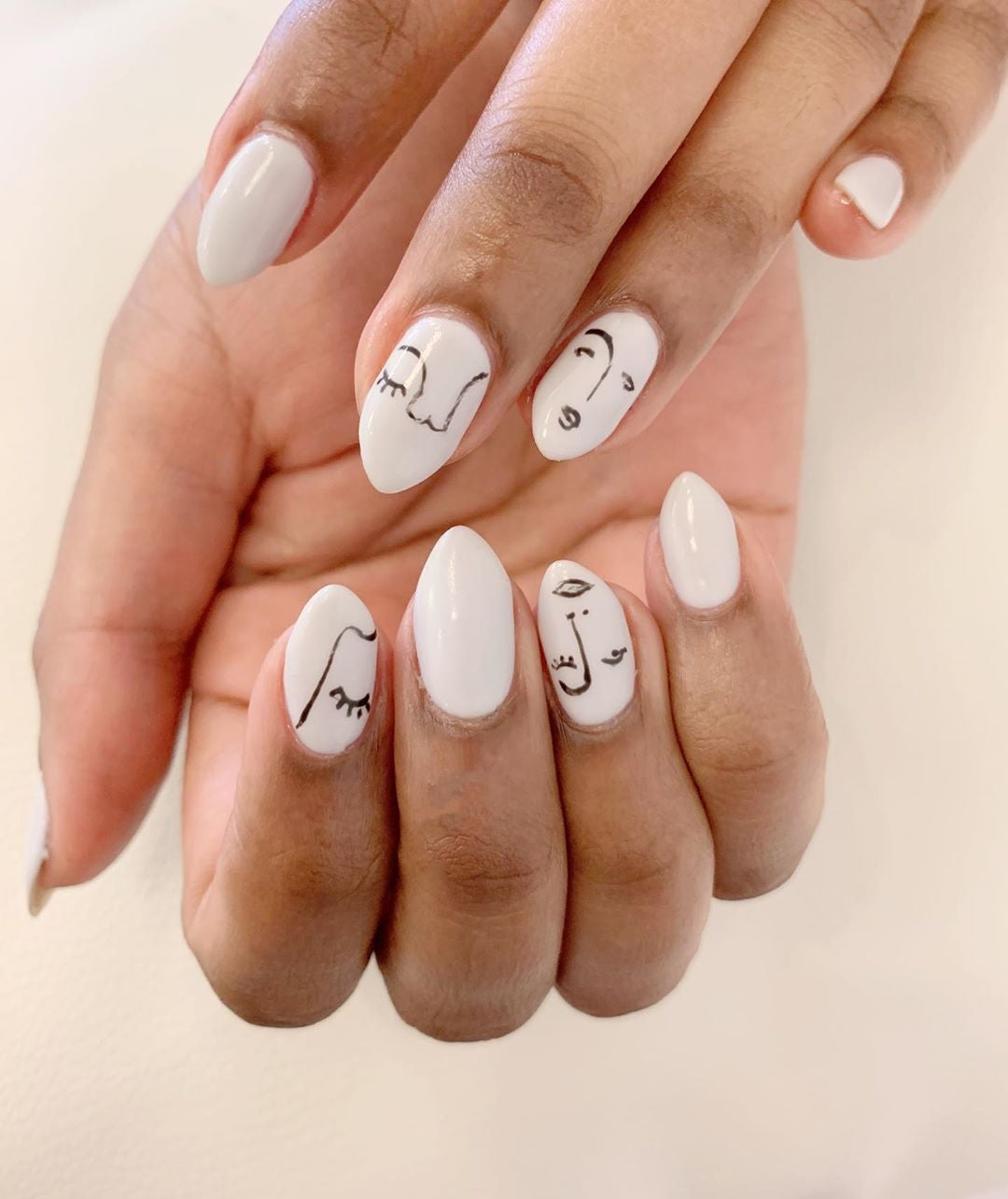 Get Into These Hot Black And White Nail Designs For Spring