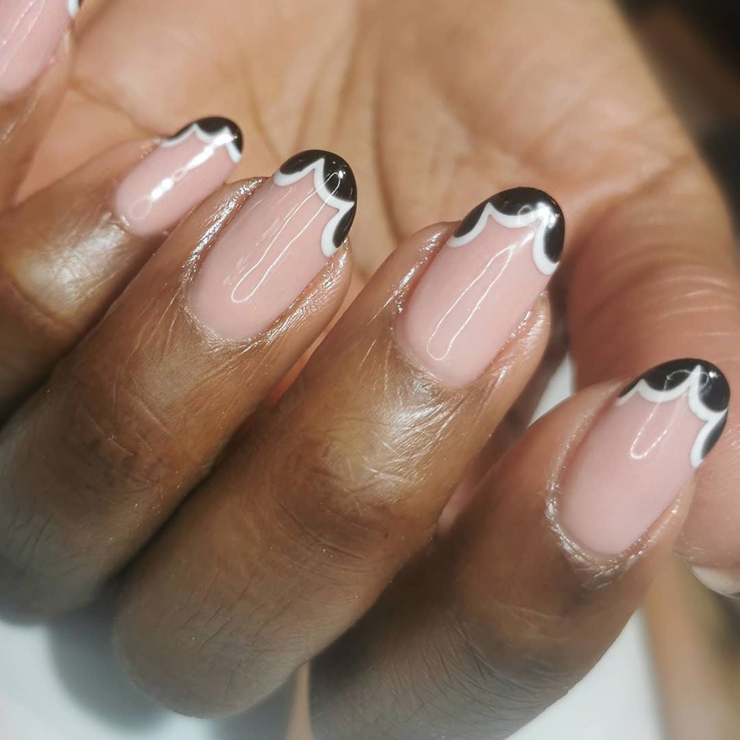 Get Into These Hot Black And White Nail Designs For Spring