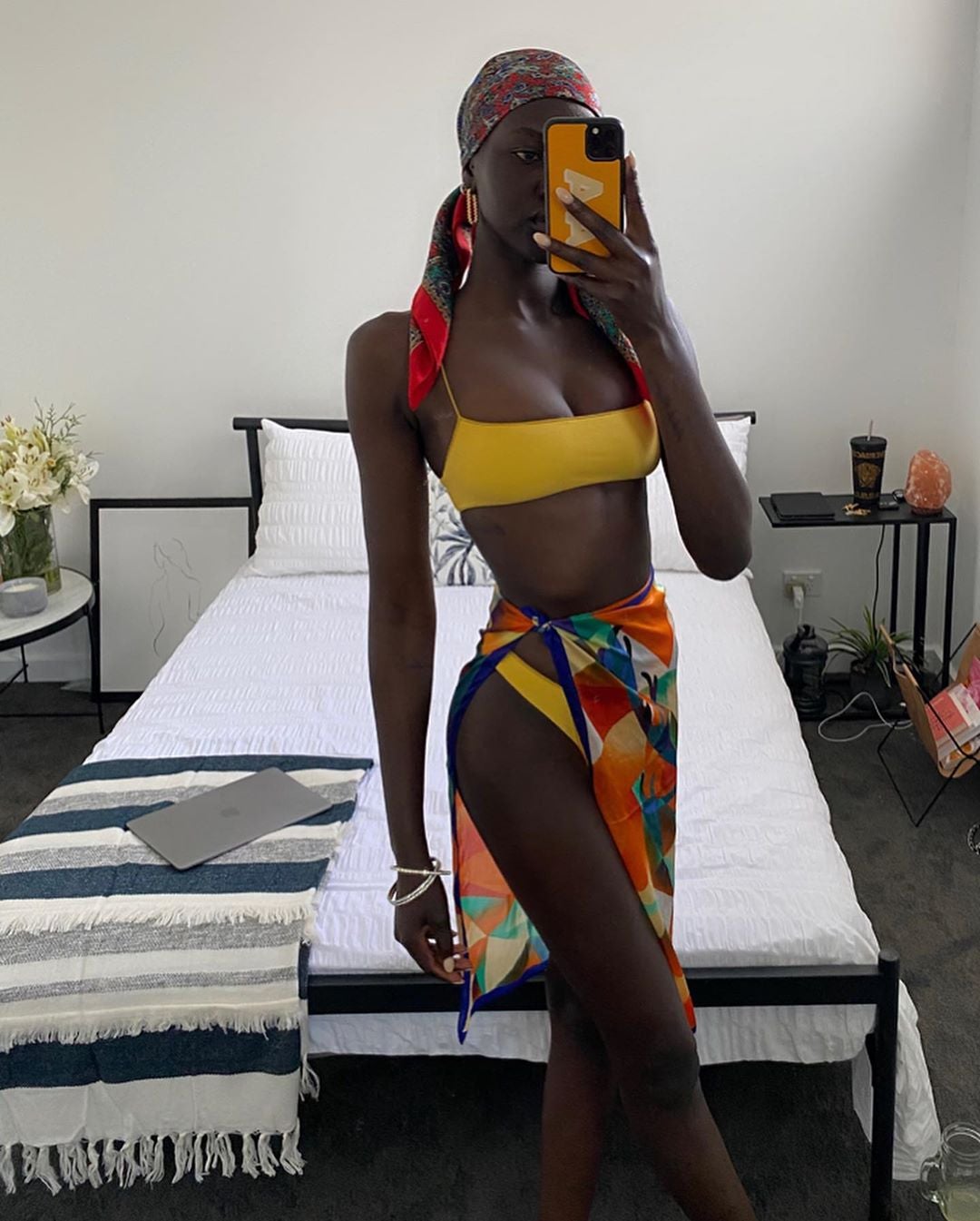 Model Adut Akech Made Us Desperate For Summer In These Bikini Pics