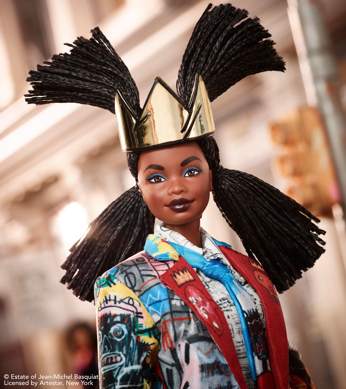 Barbie Collaborates With Basquiat For World Art Day