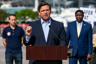 Florida Gov. Ron DeSantis Issues State-Wide Stay-At-Home Order