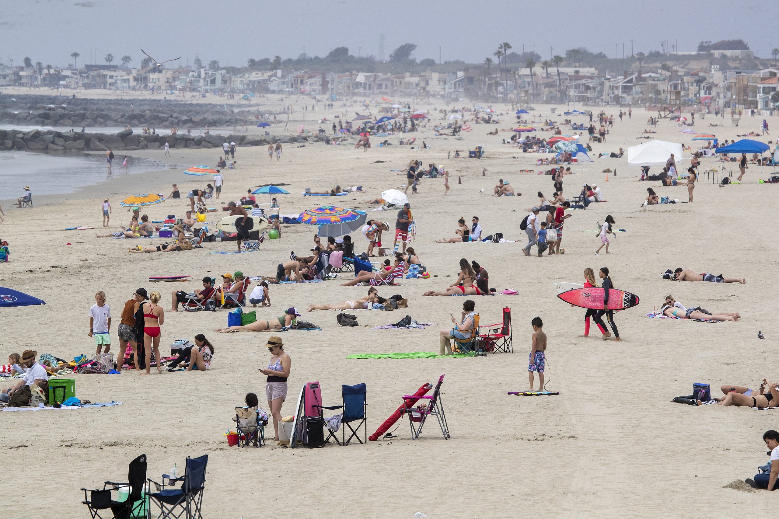 Two Orange County, Calif. Cities Move To Challenge Gov.'s Order Closing Beaches