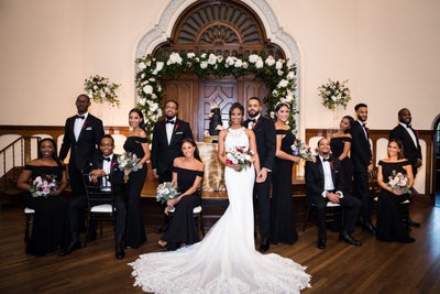 Bridal Bliss: Leslie And Gerard’s Houston Wedding
