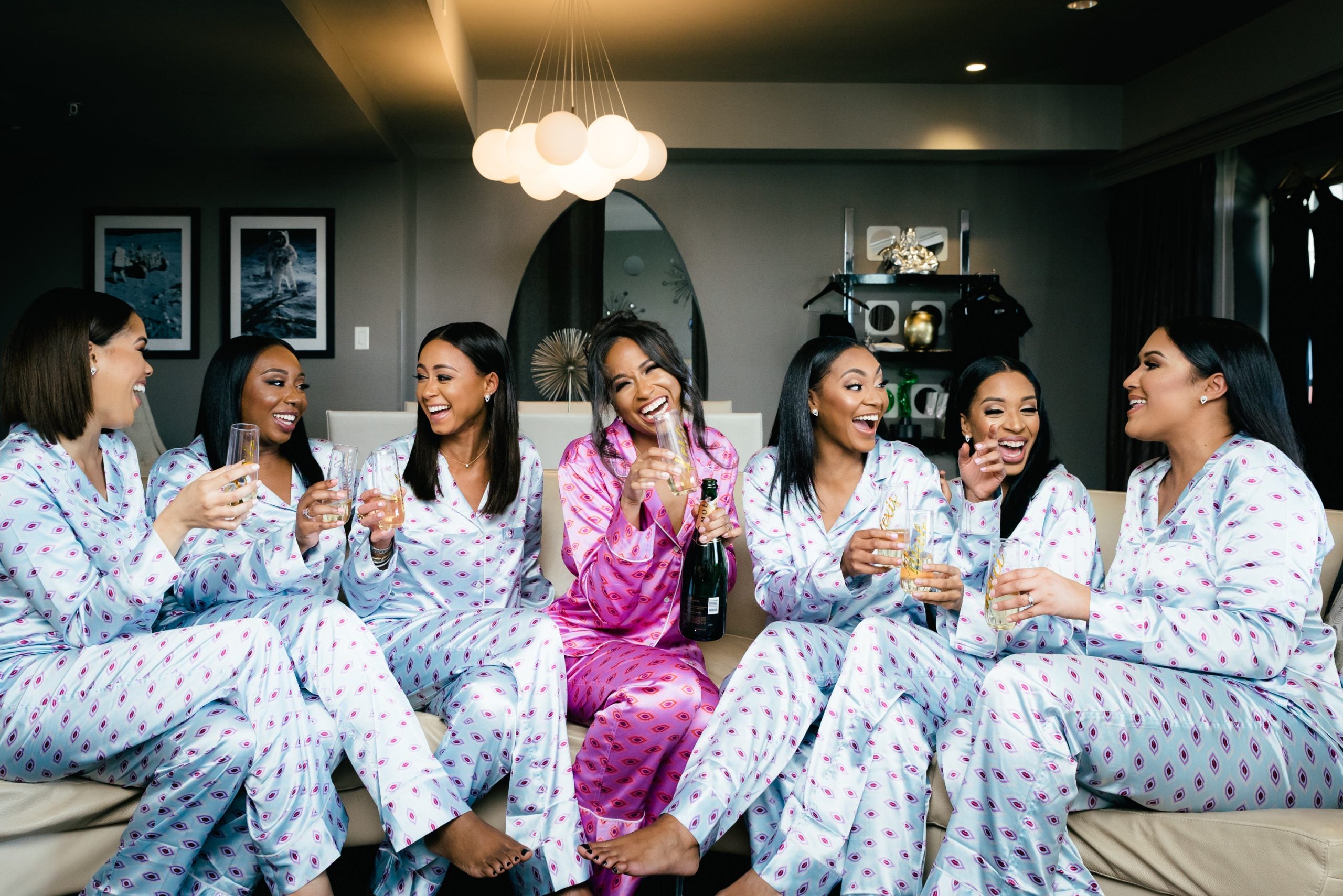 Bridal Bliss: Leslie And Gerard's Winter Wedding Had A Mardi Gras Twist