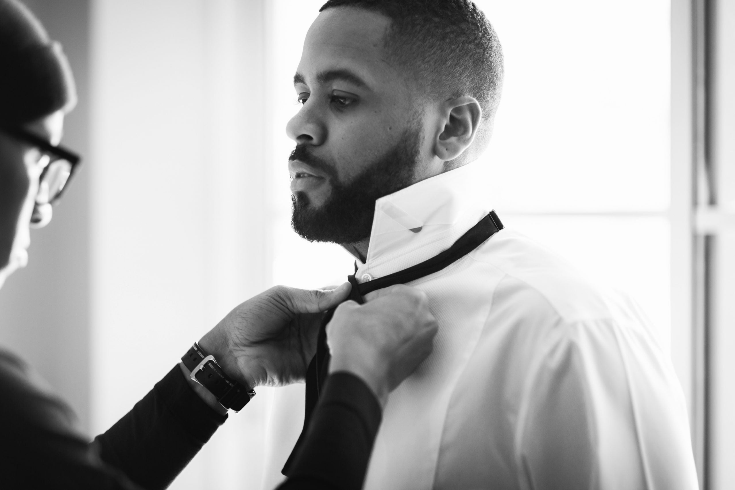 Bridal Bliss: Leslie And Gerard's Winter Wedding Had A Mardi Gras Twist