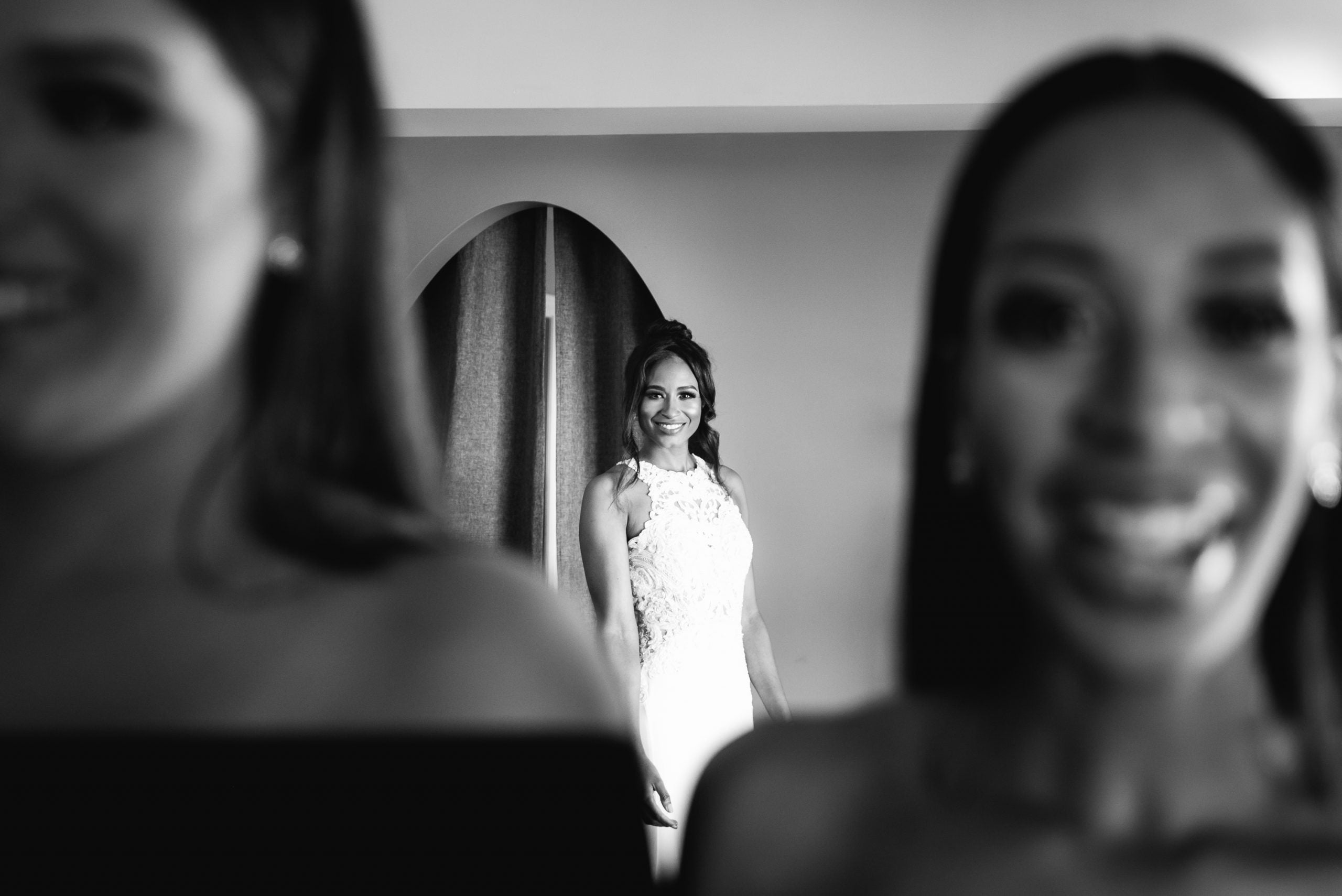 Bridal Bliss: Leslie And Gerard's Winter Wedding Had A Mardi Gras Twist