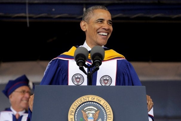 Barack Obama Tells 2020 HBCU Graduates: 'You're The Folks We've Been Waiting For To Come Along'