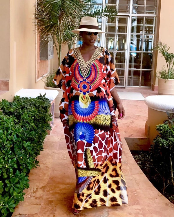 The Chic Caftan All Your Favorite Celebrities Are Wearing Essence