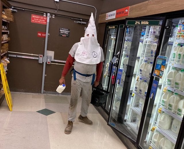 Colorado Police Searching For Man Who Wore KKK Hood To Grocery Store