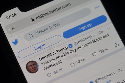 Facebook, Twitter Suspend Trump Campaign Accounts For False COVID-19 Claim