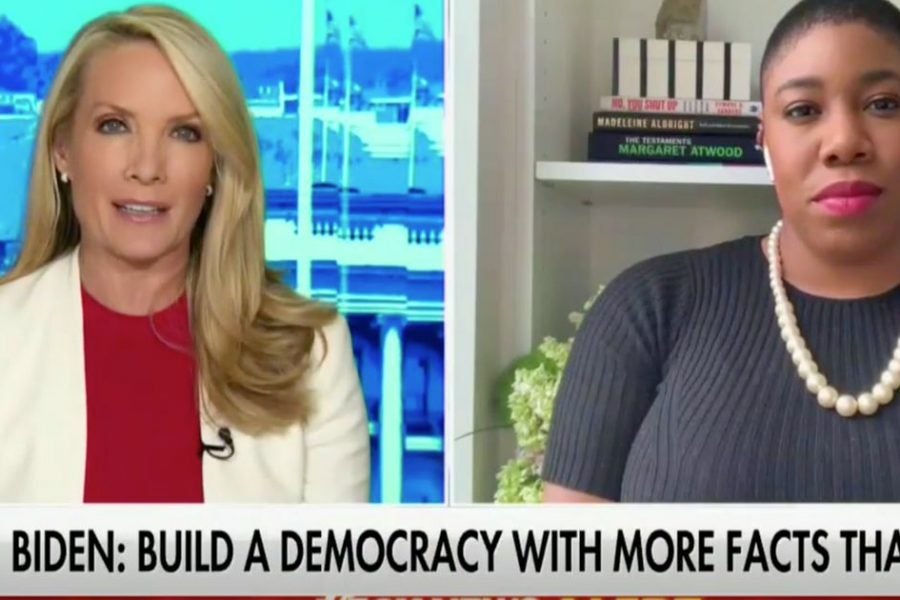 Fox Host Challenges Symone Sanders To Give ‘One Example Of A Lie’ From White House