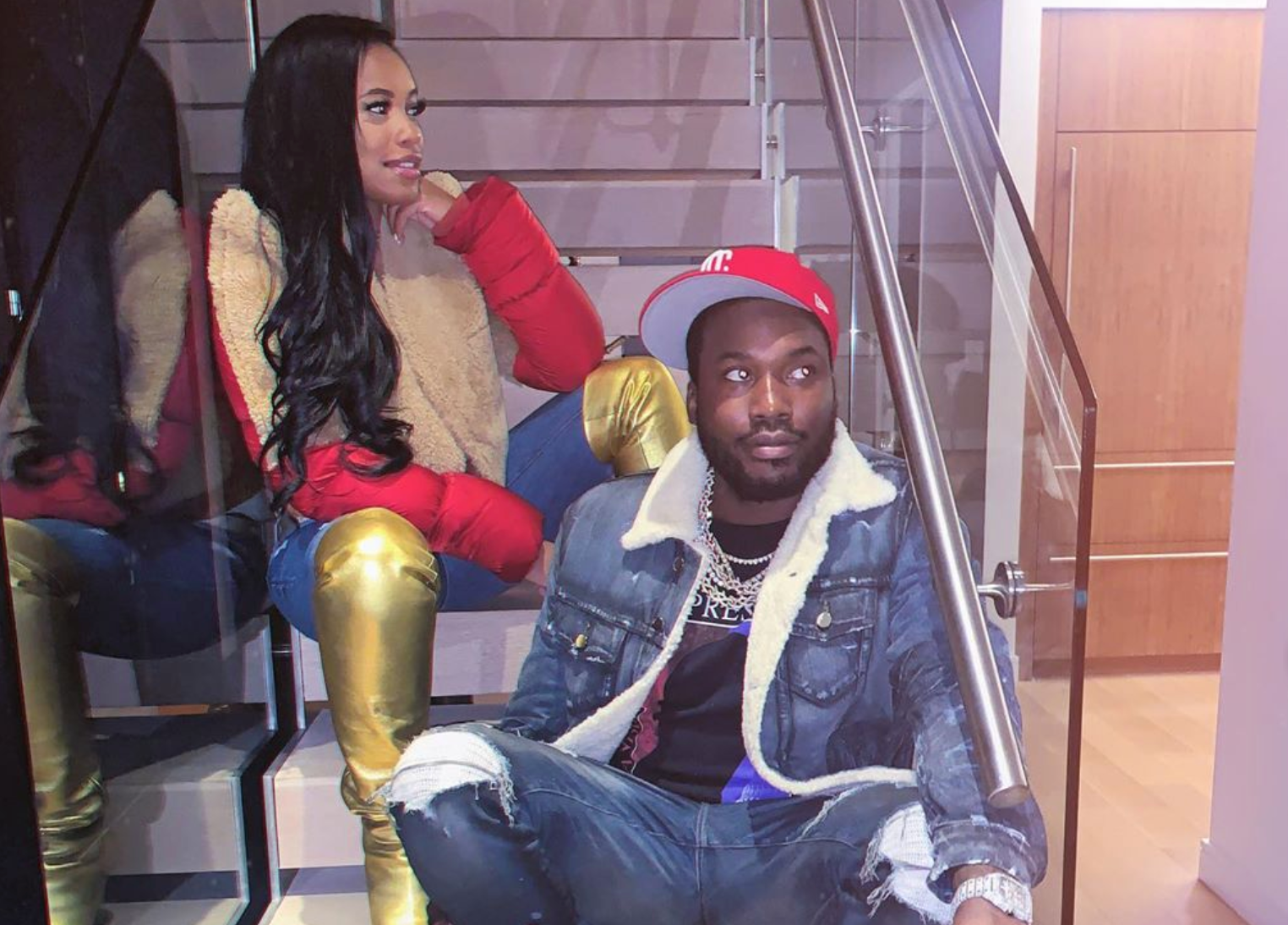 Meek Mill And Milan Harris Split Two Months After Welcoming A Son