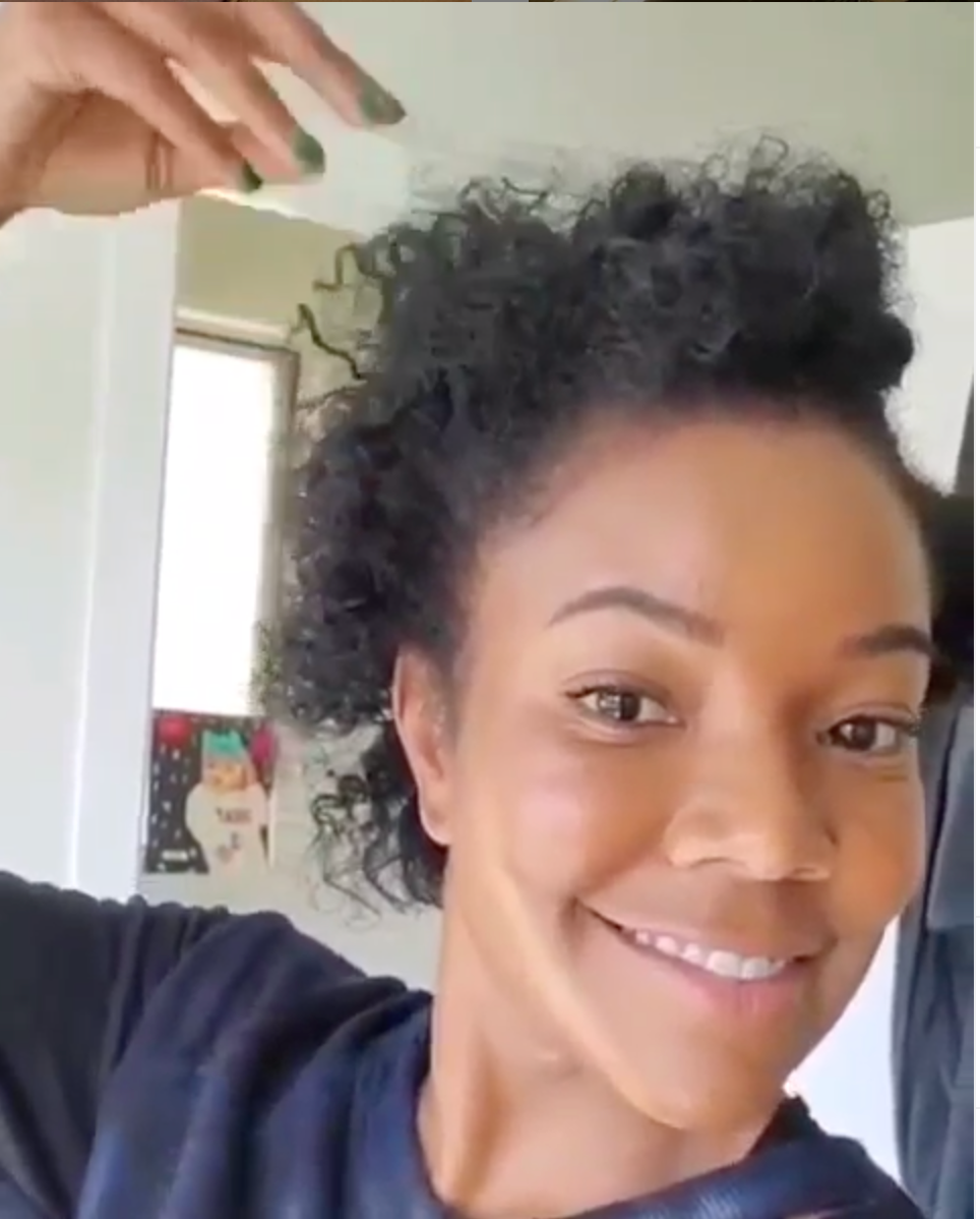 These Celebrities Let Their Natural Curls Flourish During Quarantine