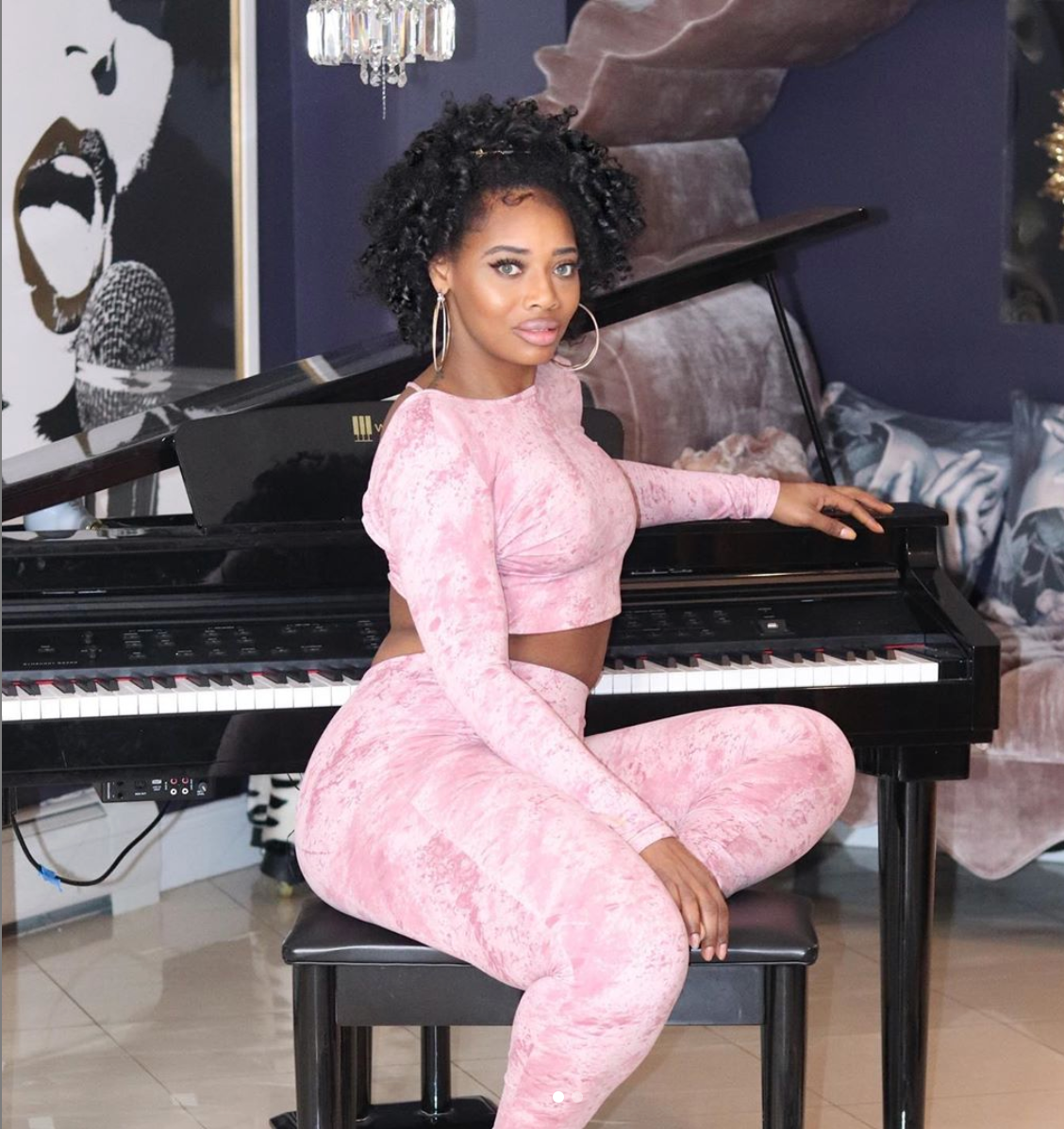 These Celebrities Let Their Natural Curls Flourish During Quarantine