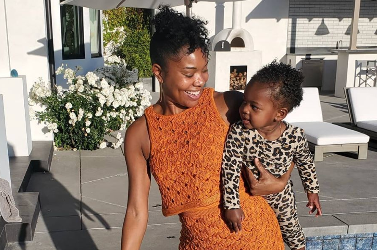 Gabrielle Union's Daughter Kaavia Wasn't Here For The Fruit Snack Challenge