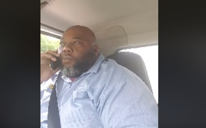 White Man Blocks Black Deliveryman In Gated Community, Demands To Know Where He's Going