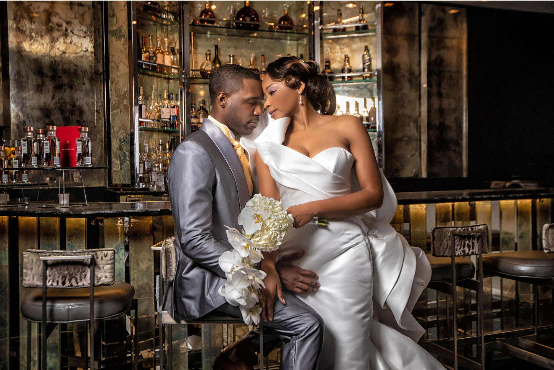 Bridal Bliss: Madeliene's Couture Wedding Dress Almost Stopped Time