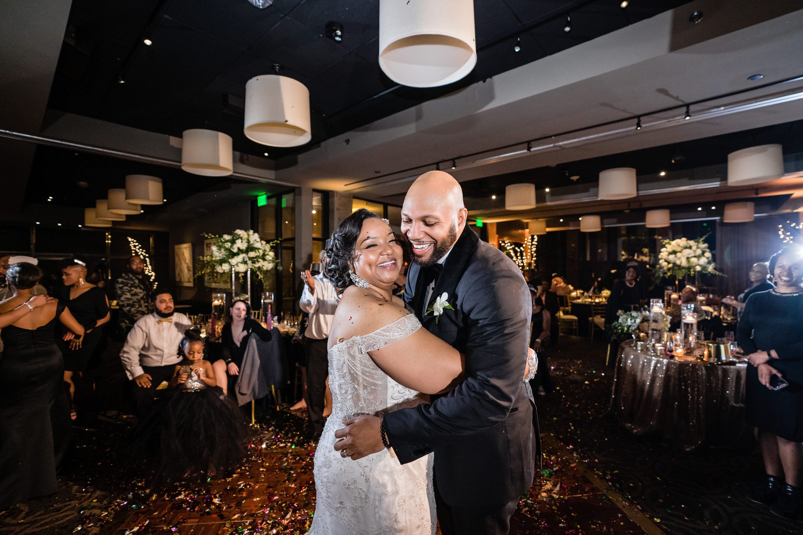 Bridal Bliss: Moneca And Randall Danced The Night Away At Their New Year's Eve Wedding