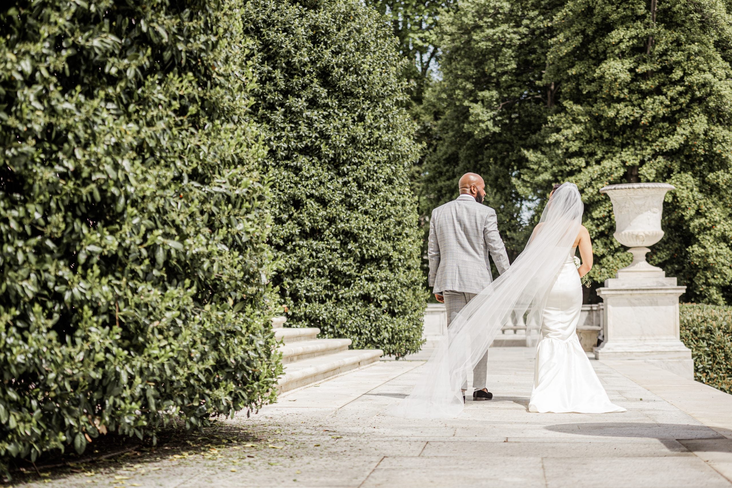 Bridal Bliss: Lauren and Warren’s Social Distancing Wedding In Washington D.C.