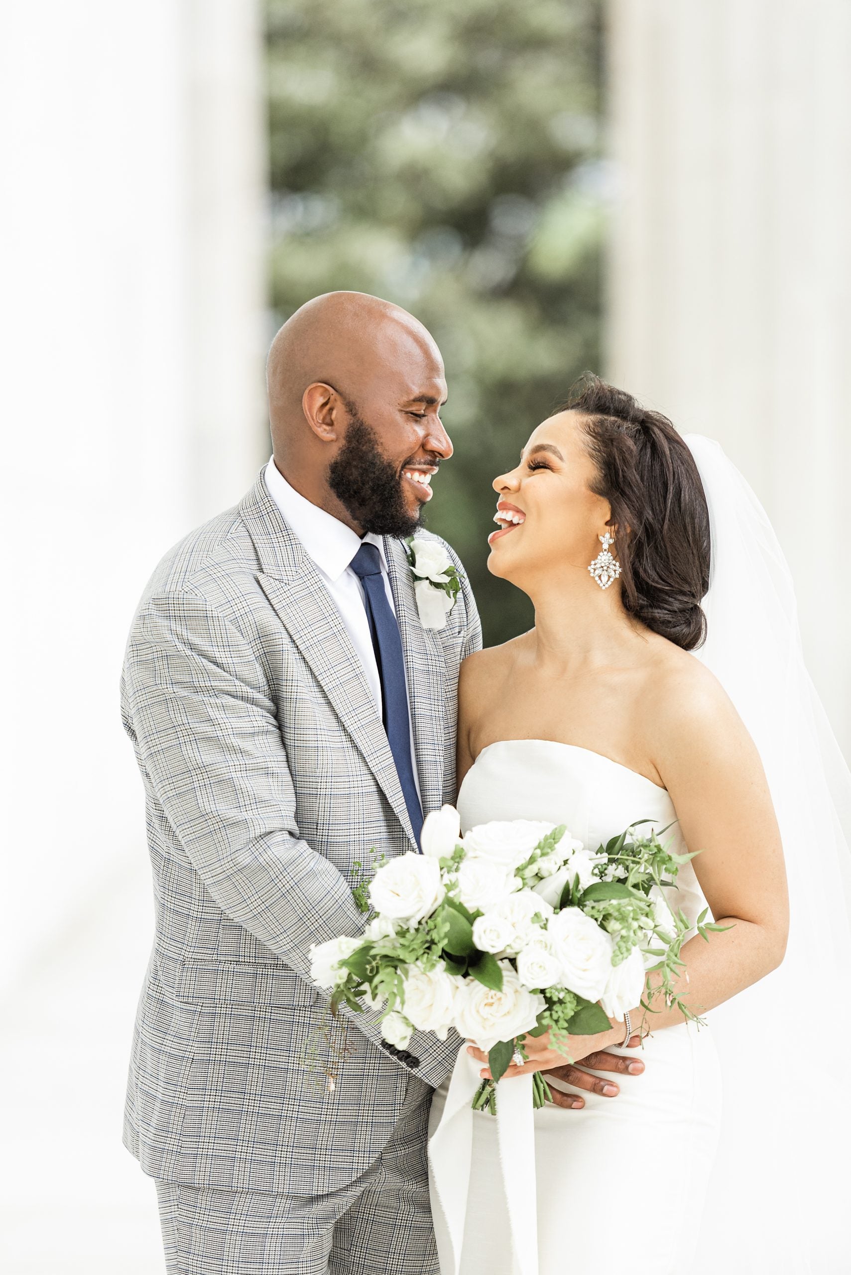 Bridal Bliss: Lauren and Warren's Socially Distanced Wedding Made Love The Star