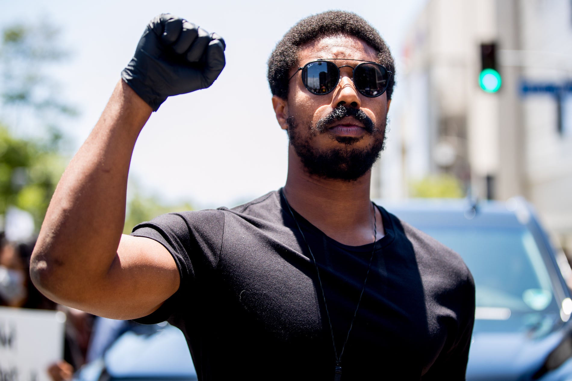 Michael B. Jordan Commits To Hiring Private Security Instead Of Police During Passionate Protest Speech