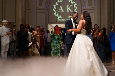 Bridal Bliss: Alexis And Kevin Modern Fairytale Wedding