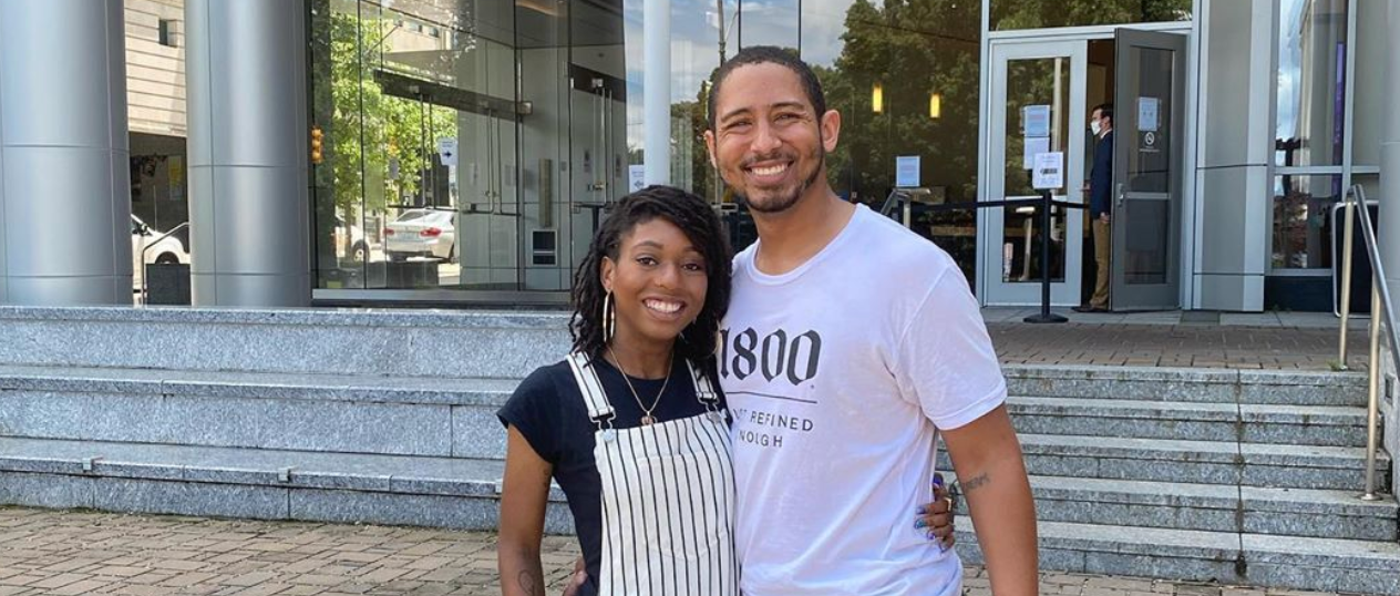 Meet The Sweet North Carolina Couple Whose Protest Engagement Went Viral