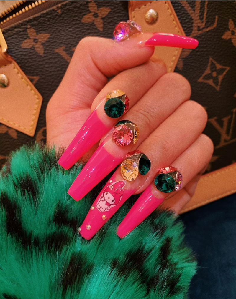 Saweetie Is The Queen Of Fly Nail Art And Her Latest Manicure Is A Must