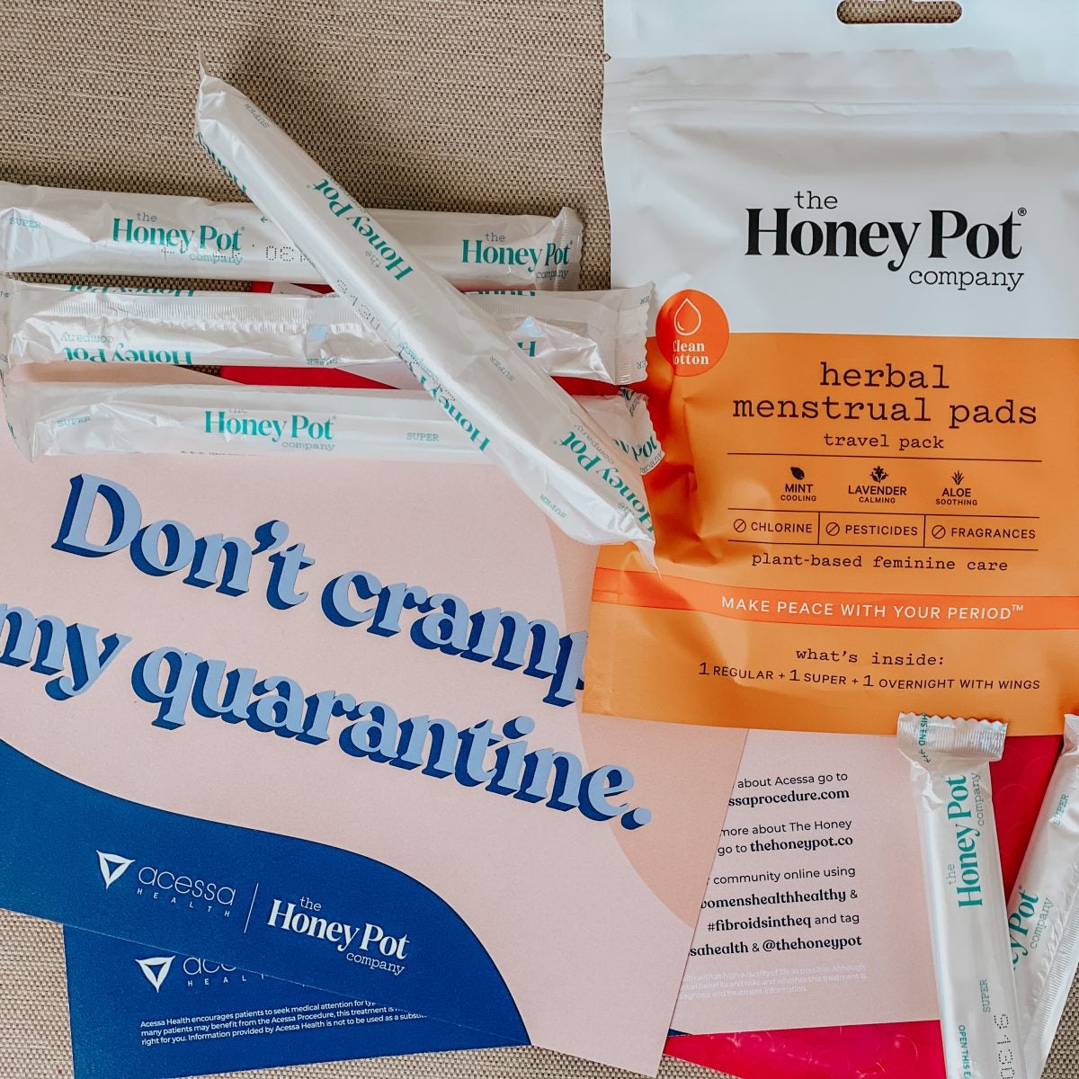 The Honey Pot And Acessa Health Partner To Offer Free Menstrual Products To Fibroid Sufferers