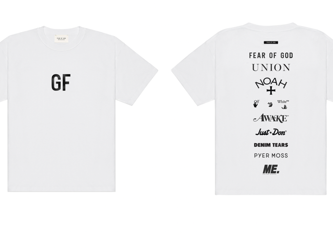 Fear Of God Launches ‘GF’ Tee In Support Of George Floyd