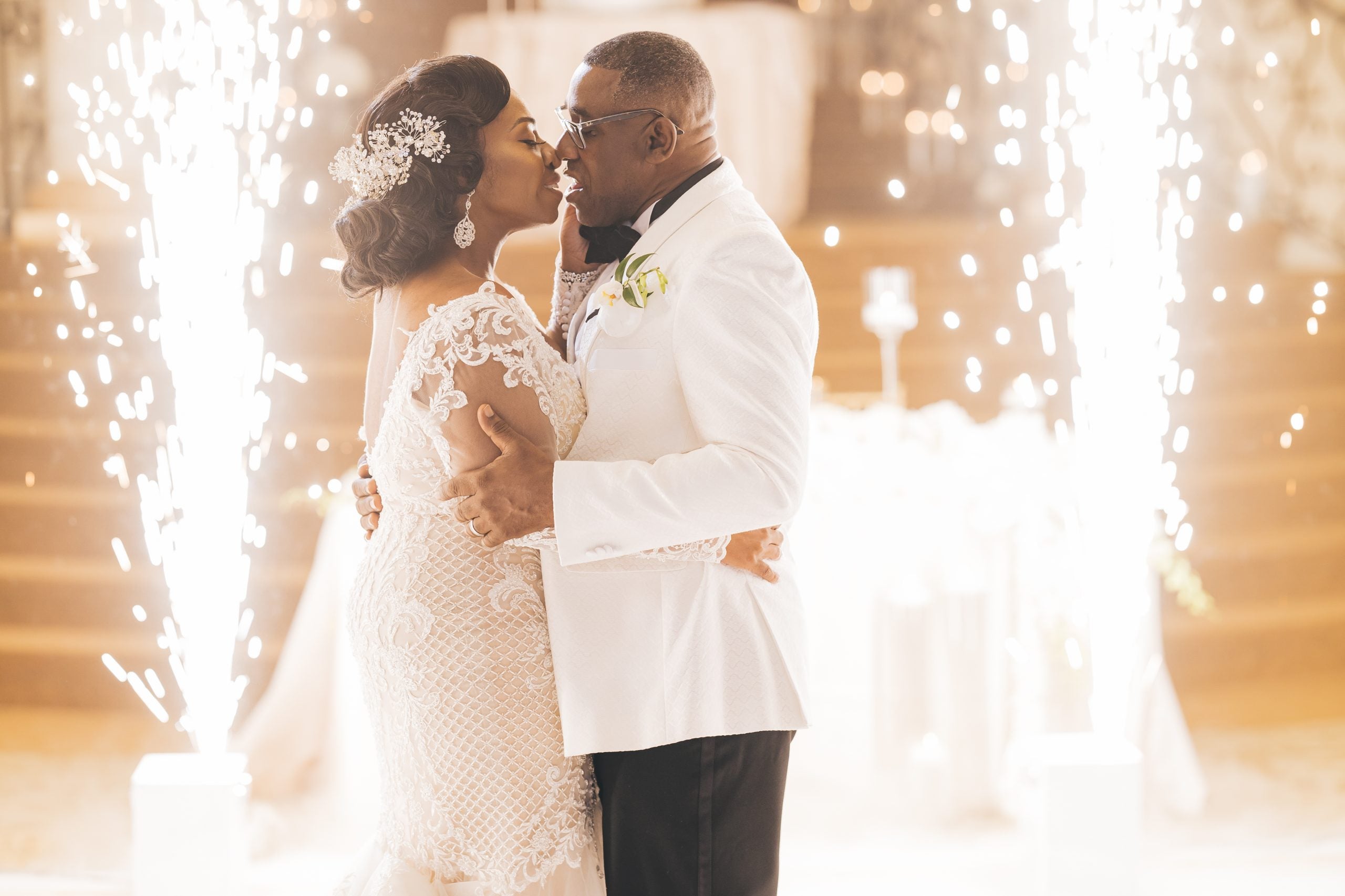 Bridal Bliss: Mia And William Had Plenty Surprises At Their Upscale Glam Wedding