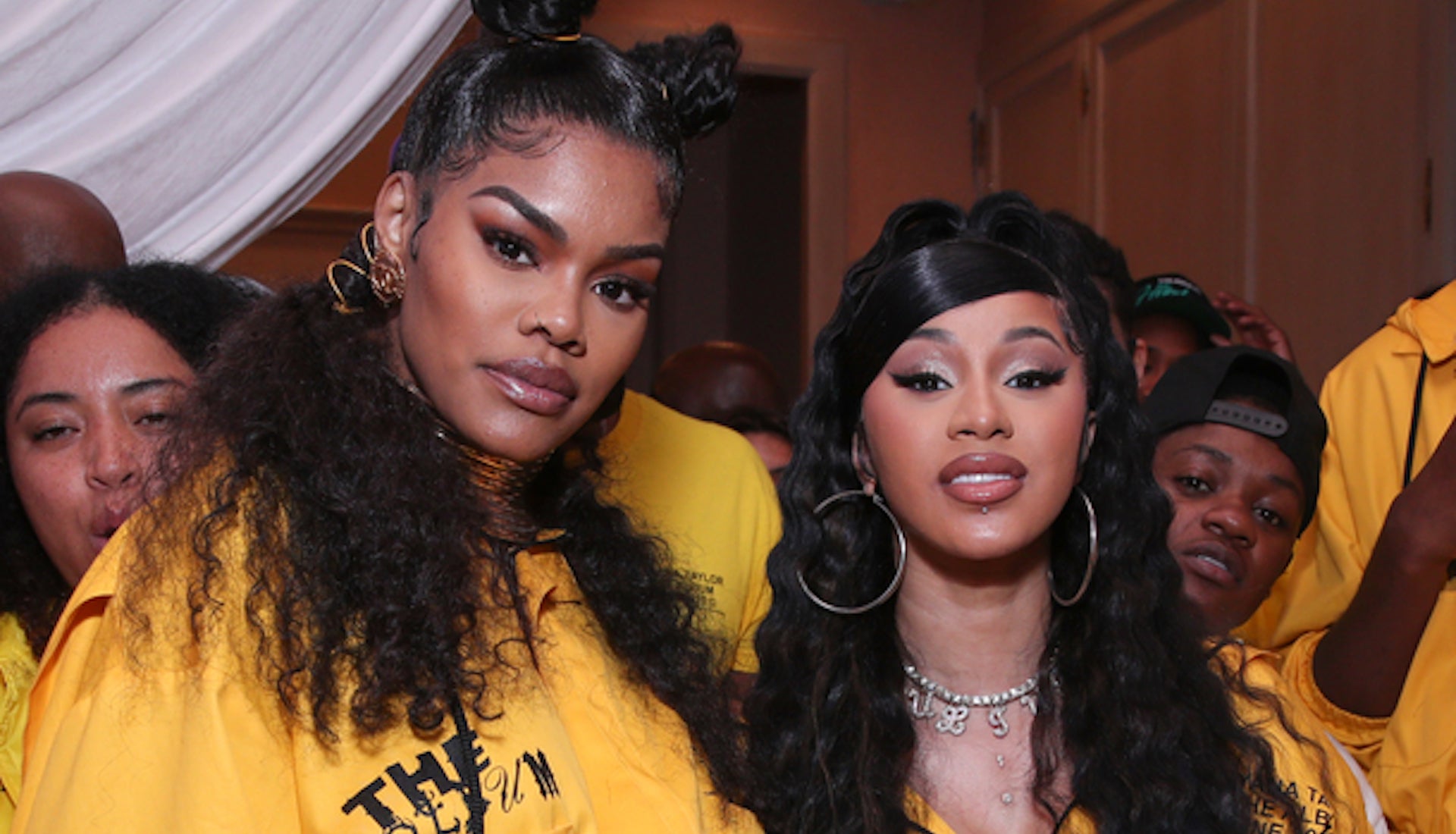 Cardi B, Offset And Lena Waithe Hit Up Teyana Taylor's 'The Album' Listening Party