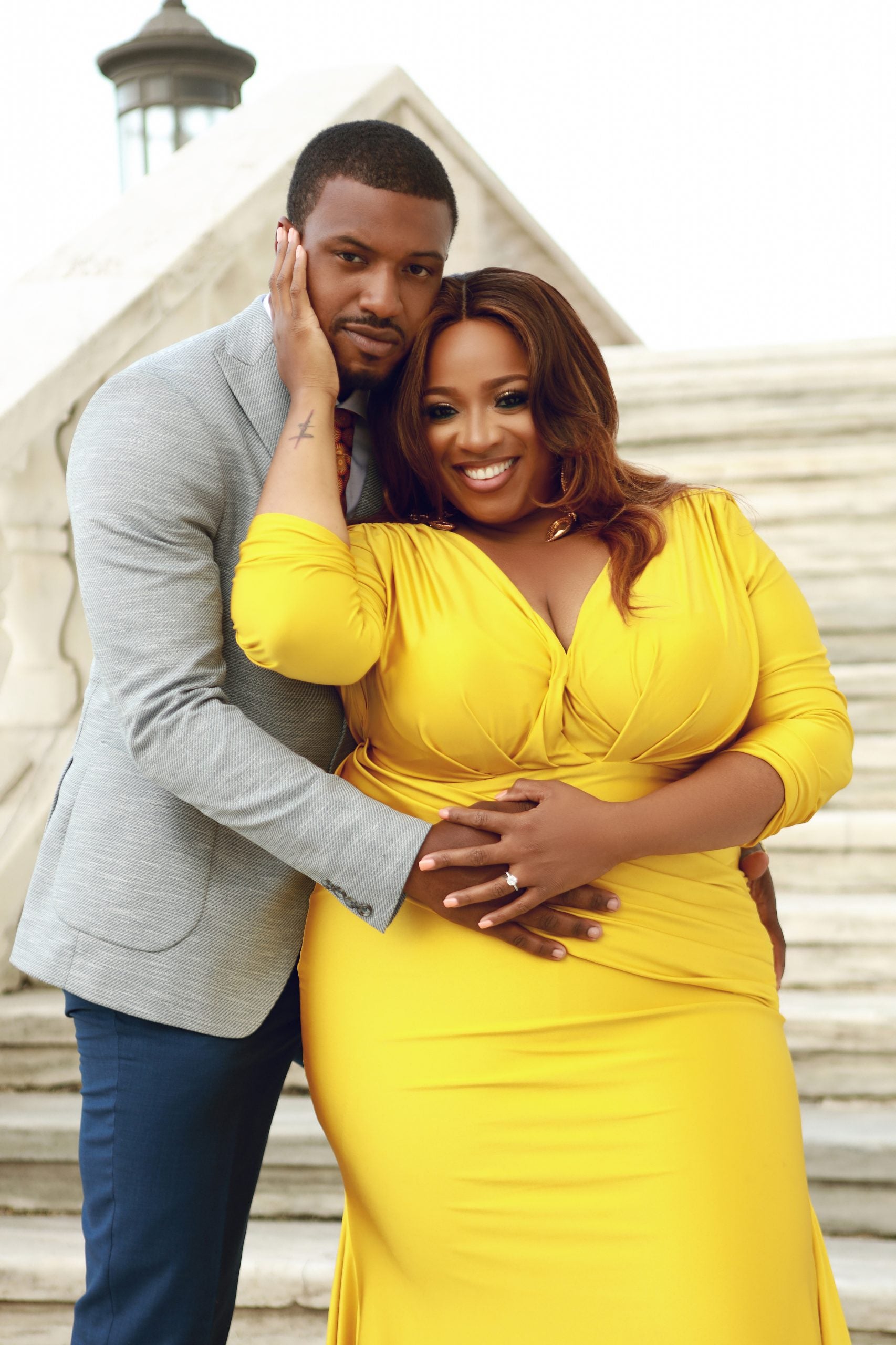 EXCLUSIVE See Kierra Sheard and Fiancé Jordan Kellys Engagement Photos pic