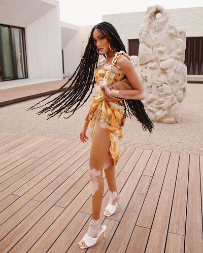 Here’s Where To Shop Winnie Harlow’s Vacation Style