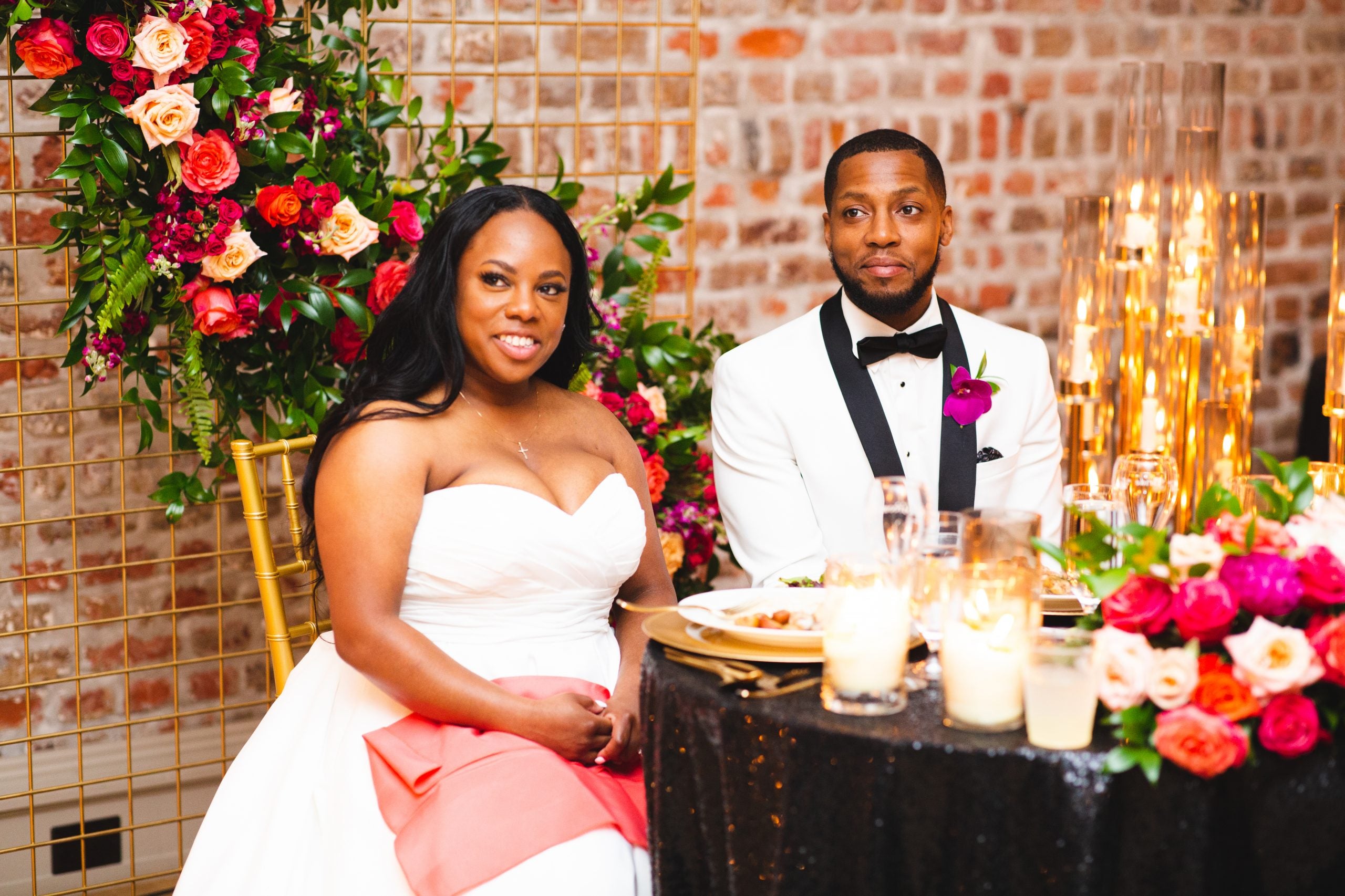 Bridal Bliss: Ashley And Richard Traditional Southern Wedding Brought The Romance